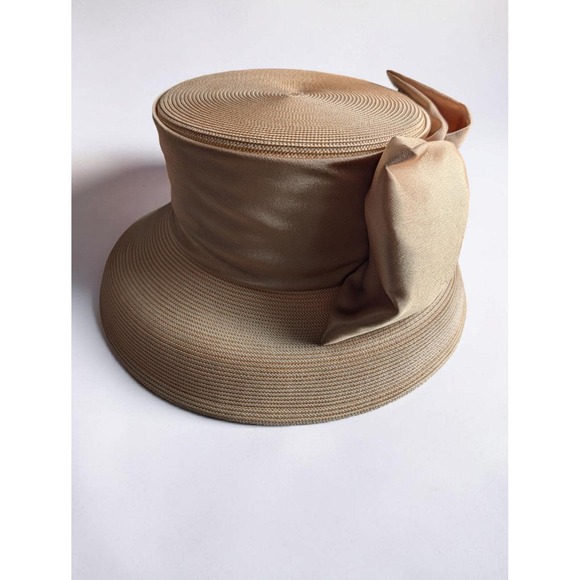 Whittall & Shon Gold Straw Hat Purse Set NWT Kentucky Derby Royalcore Rhinestone main image 11